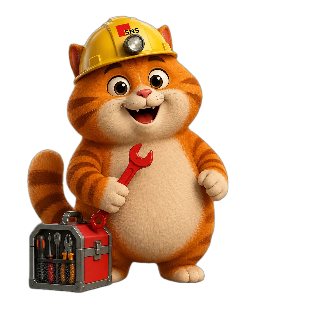 Tubby cat mascot