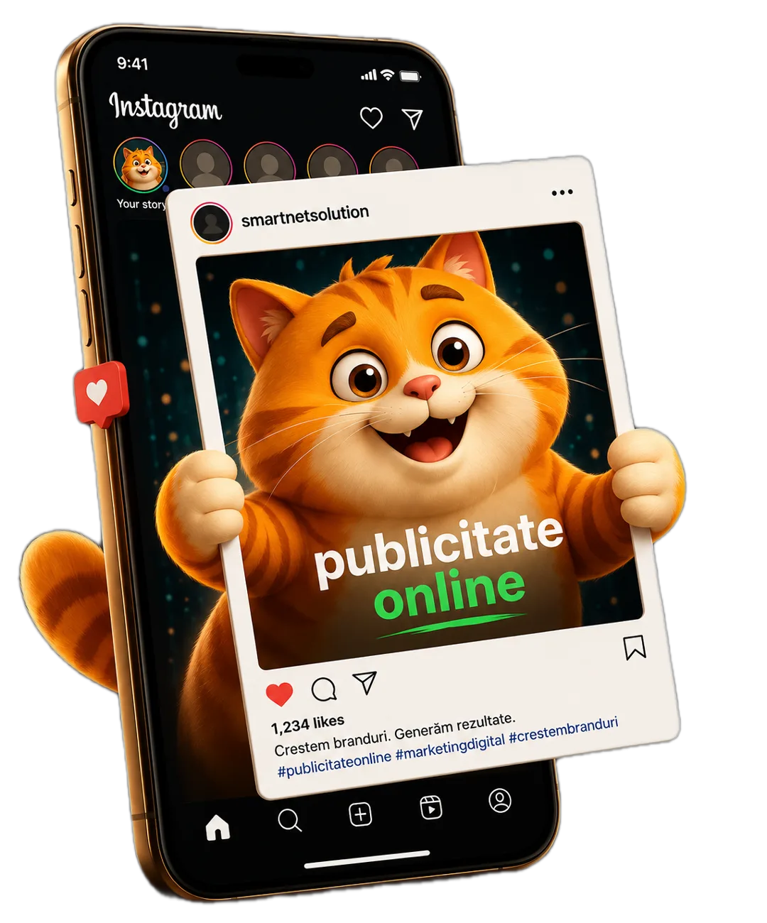 Tubby cat mascot
